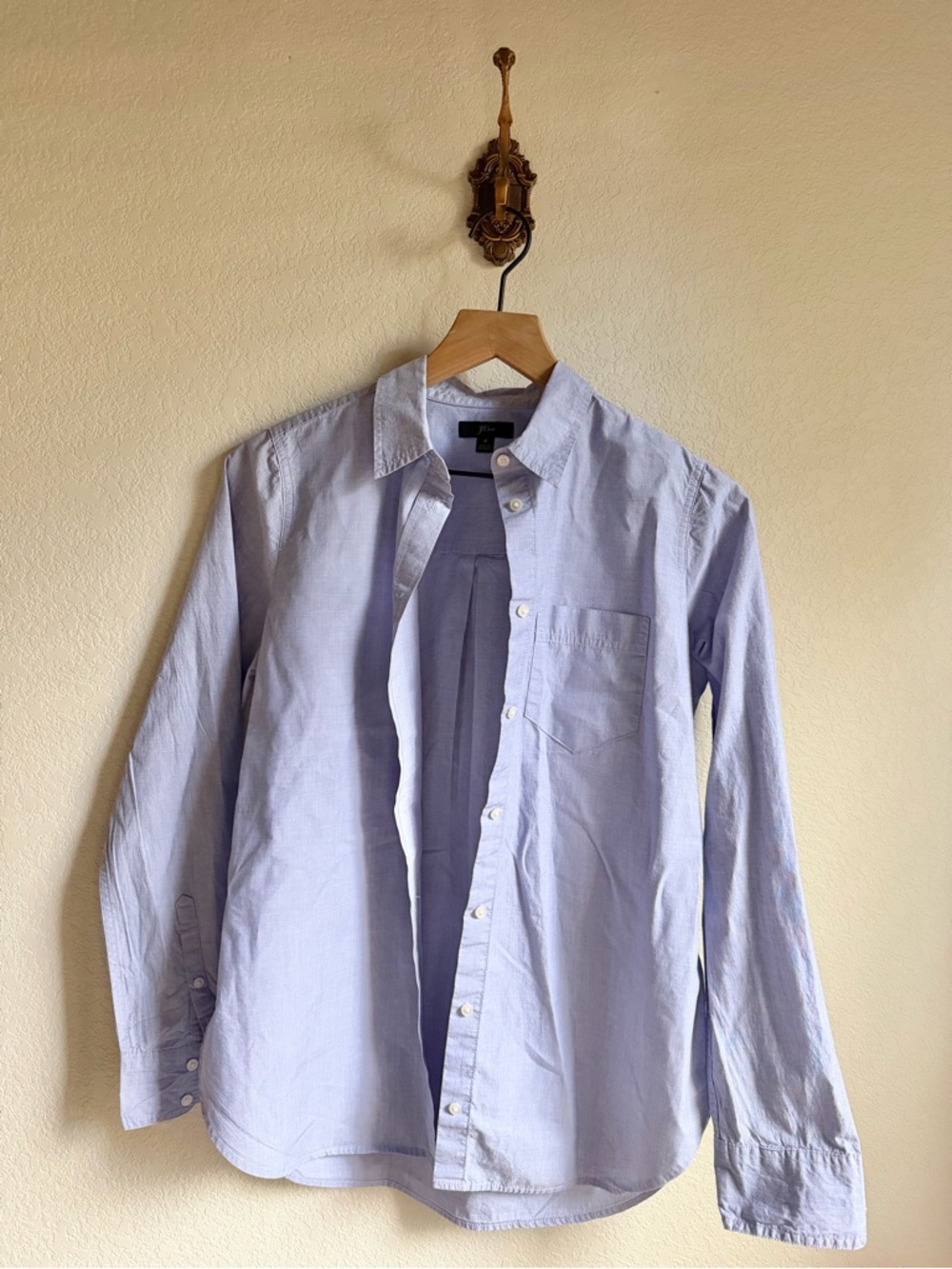 J. Crew French Blue Button-Down Shirt
